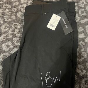 89th & Madison Women's Black Chinos
